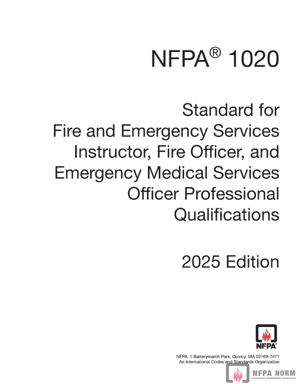 NFPA 1020 PDF NFPA 1020 PDF